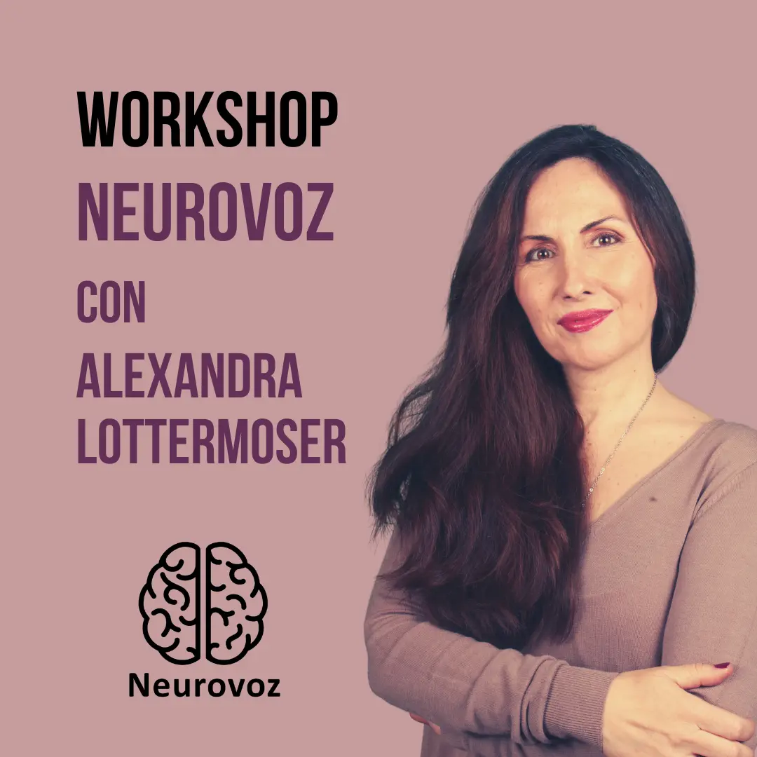 Alexandra Lottermoser. Coach de voz especializada en el sistema nervioso, con más de 20 años de experiencia y creadora del método Neurovoz.Alexandra Lottermoser. Coach de voz especializada en el sistema nervioso, con más de 20 años de experiencia y creadora del método Neurovoz.